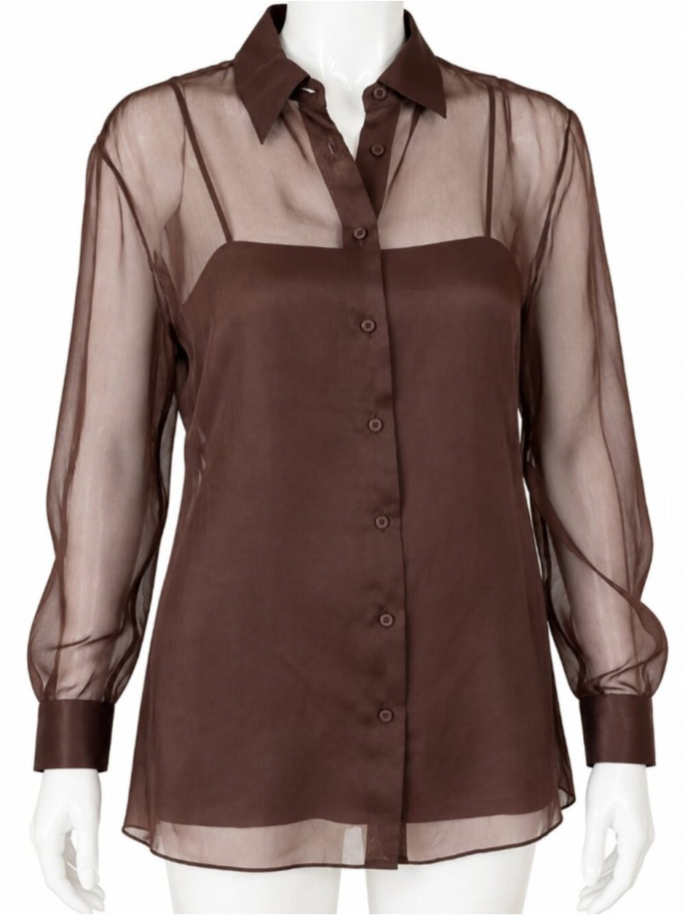 Emilio Pucci 100% Silk Blouse & Camisole Set Made in Italy